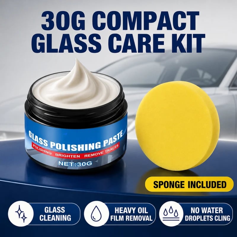 🔥Limited Time Promotion 50% OFF🔥Car Glass Oil Film Remover Paste