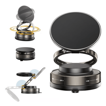 360° Adjustable Vacuum Magnetic Phone Holder