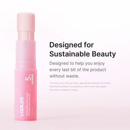 LOVILDS PDRN & Pink Collagen Solid Serum Multi-Stick | All-In-One Anti-Aging Volume Treatment for Face, Eyes & Neck