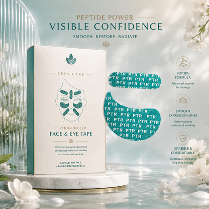 Peptide-Infused Face & Eye Tape