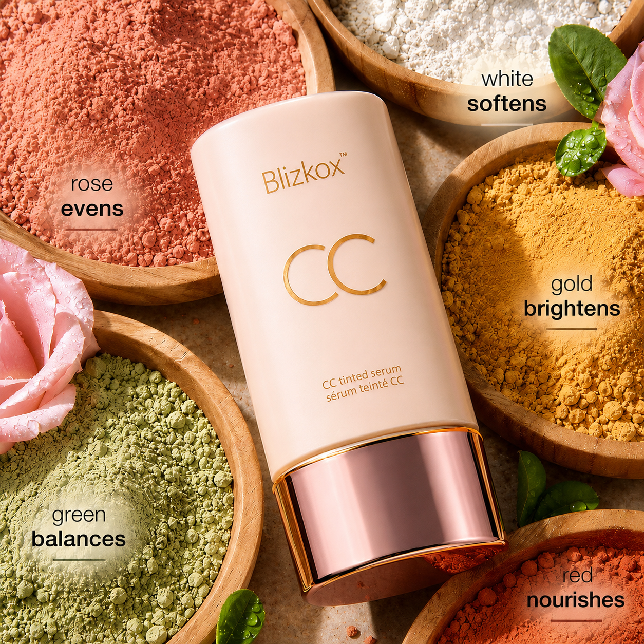 ✨CC color-correcting tinted serum