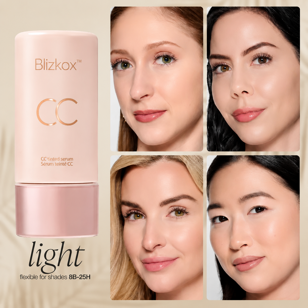 ✨CC color-correcting tinted serum