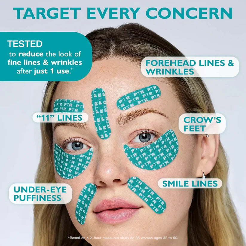Peptide-Infused Face & Eye Tape