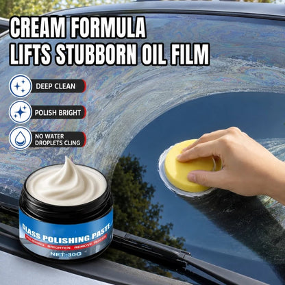 🔥Limited Time Promotion 50% OFF🔥Car Glass Oil Film Remover Paste