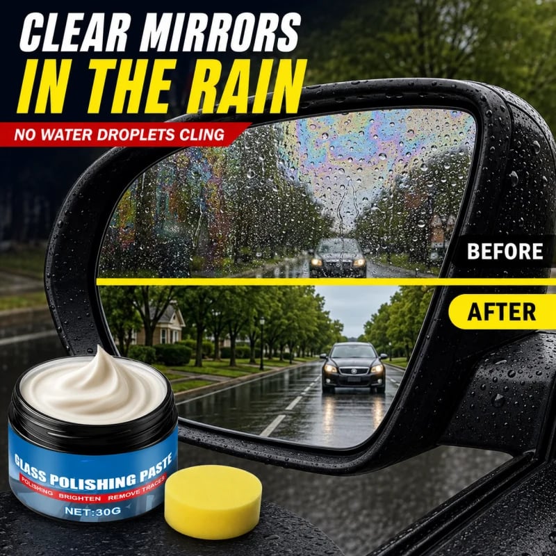 🔥Limited Time Promotion 50% OFF🔥Car Glass Oil Film Remover Paste