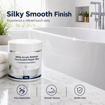 🔥Limited Time Promotion 50% OFF🔥White Acrylic Bathtub Fine Scratch Repair Wax